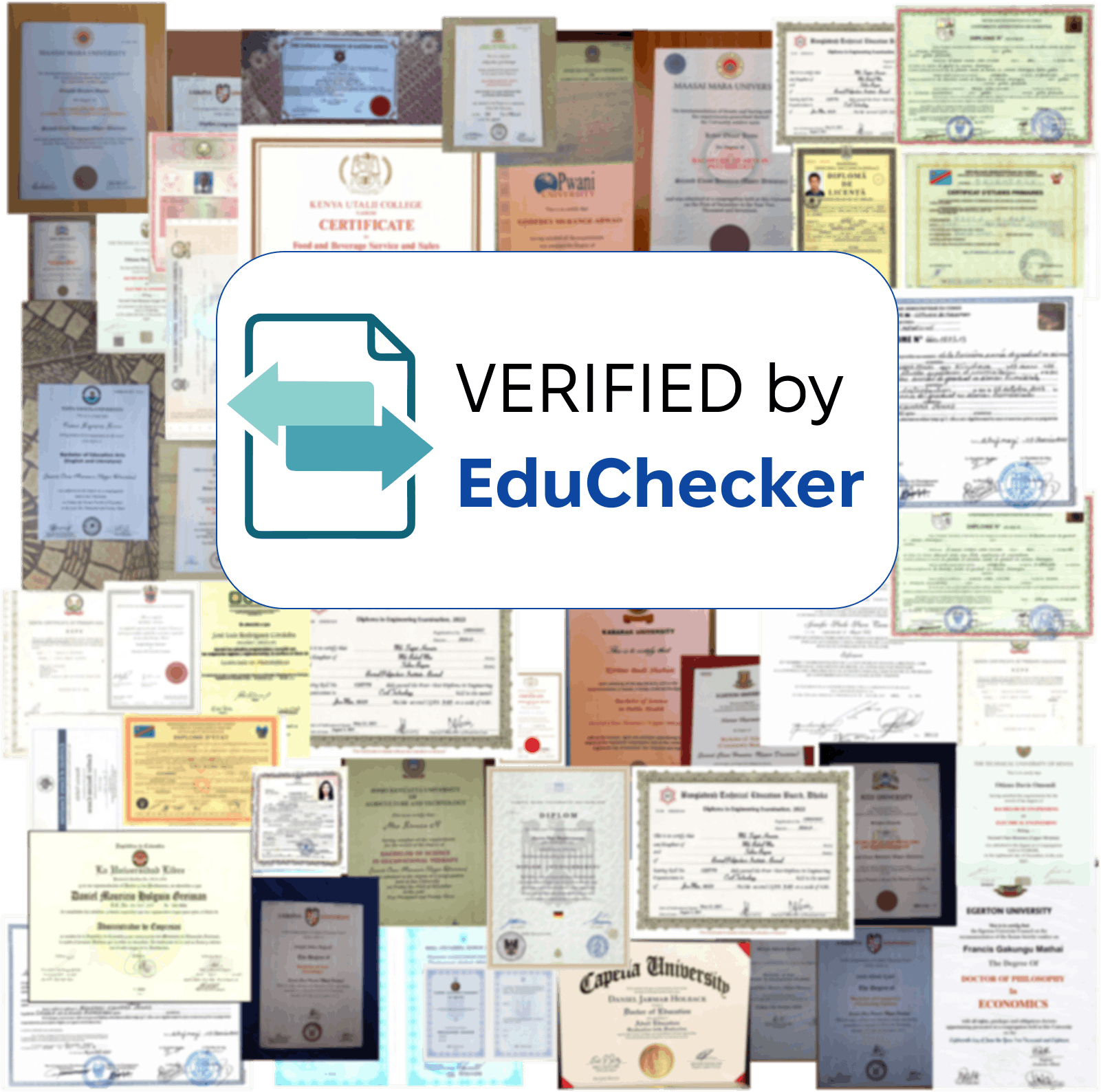 Document verification for humanitarian organizations